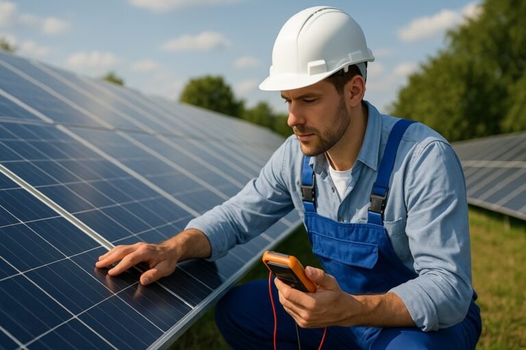 Aide pour les panneaux photovoltaïques