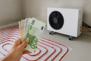 Combien coûte un chauffage au sol avec pompe à chaleur