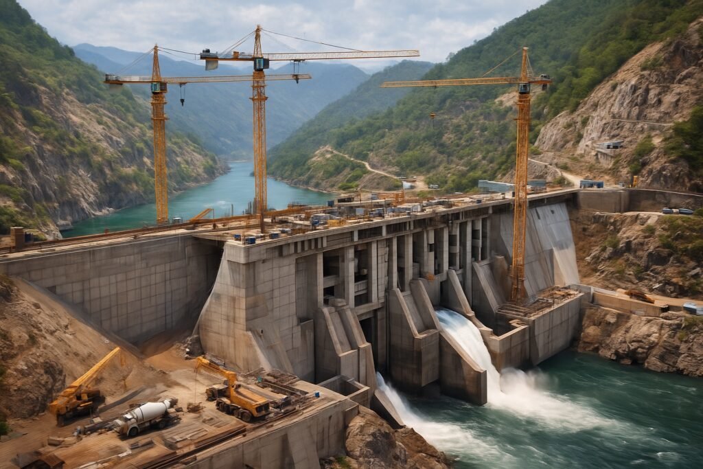 Comment construire un barrage hydroélectrique
