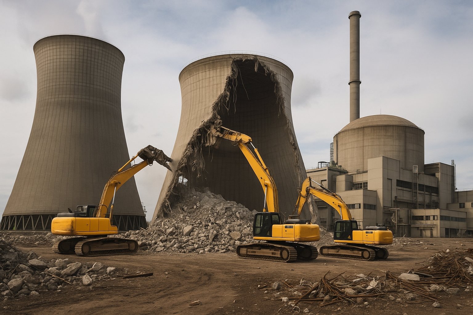 Comment démanteler une centrale nucléaire