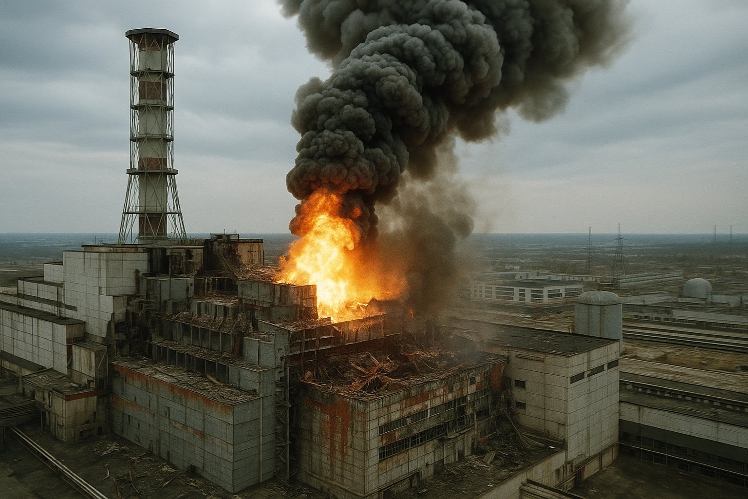Comment la centrale nucléaire de Tchernobyl a explosé