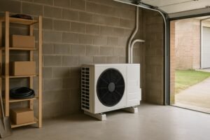 Peut-on mettre une pompe à chaleur dans un garage
