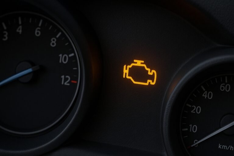 Pourquoi le voyant anti-pollution reste allumé