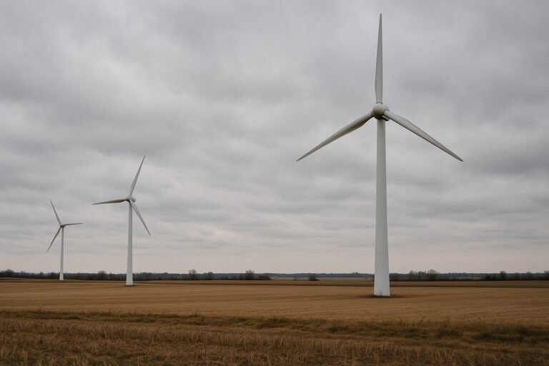 Pourquoi les éoliennes ne tournent pas