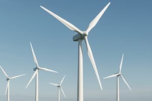 Pourquoi les éoliennes sont blanches