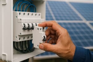 Quel disjoncteur pour panneau solaire