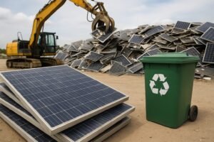 Recyclage des panneaux photovoltaïques