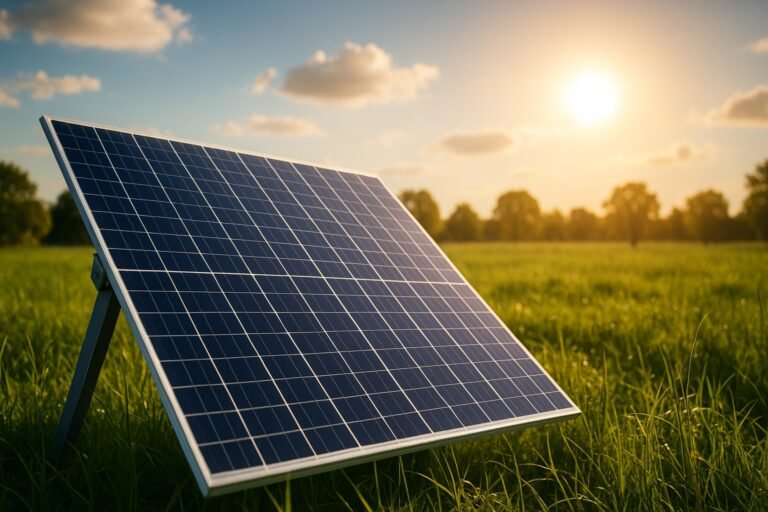 Rendement du panneau photovoltaïque