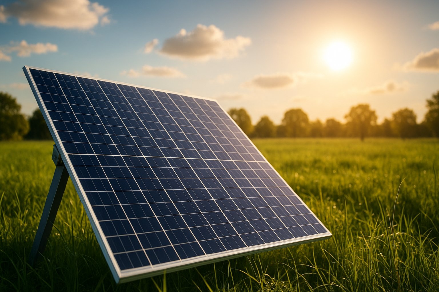 Rendement du panneau photovoltaïque