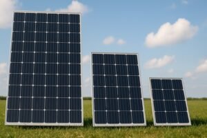 Taille panneau photovoltaïque