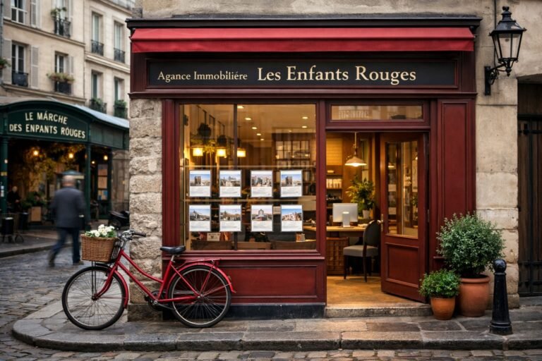 L'Agence immobilière Les Enfants Rouges