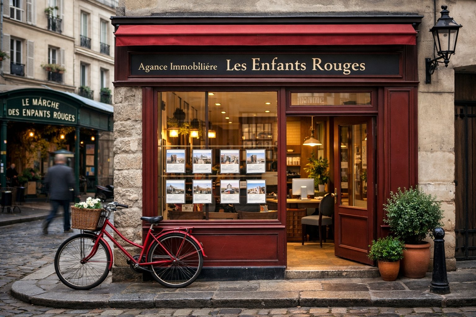 L'Agence immobilière Les Enfants Rouges