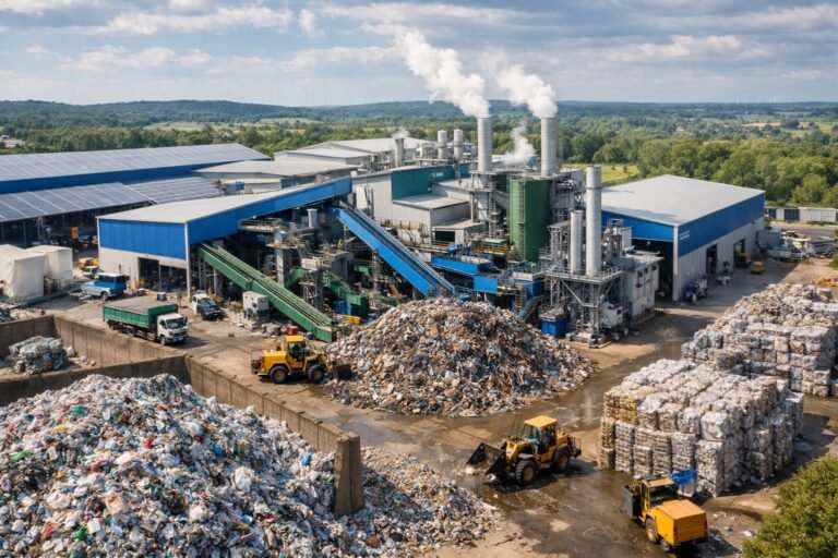 Combien coûte une usine de recyclage