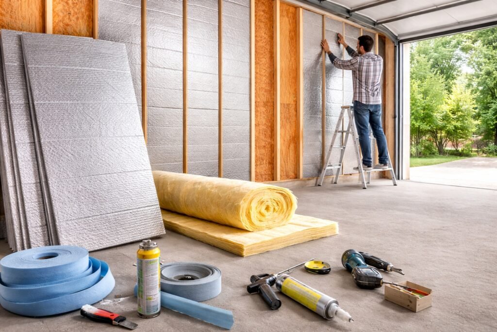 Comment isoler un garage soi-même