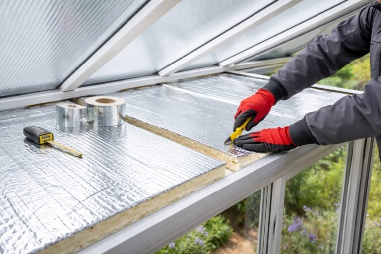 Comment isoler un toit de véranda en polycarbonate
