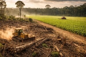 Déforestation et soja