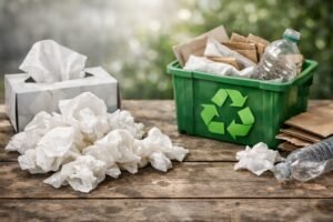 Est-ce que les mouchoirs se recyclent