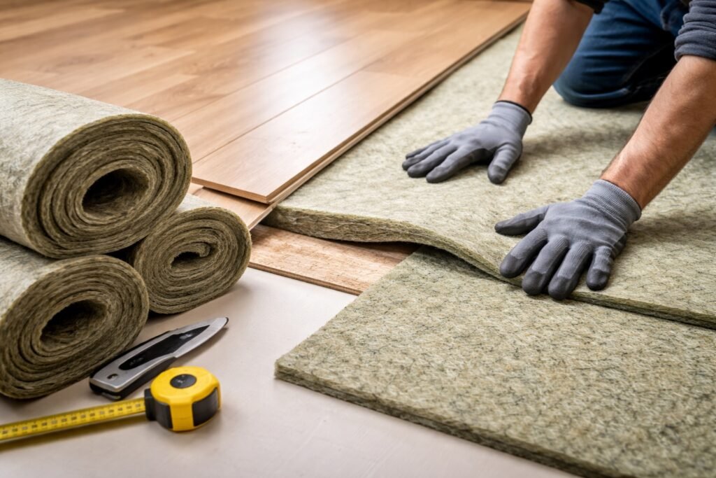 Quel est le meilleur isolant phonique pour plancher bois