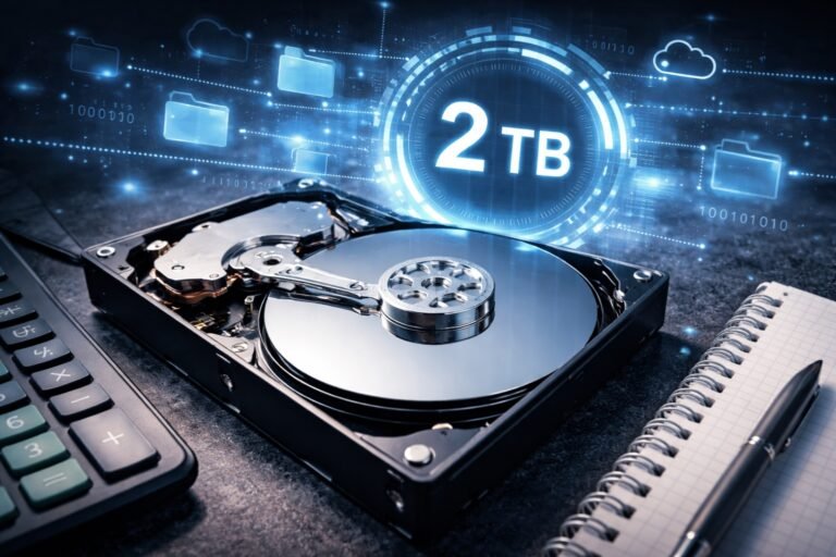 Calcul capacité disque dur webcible.com