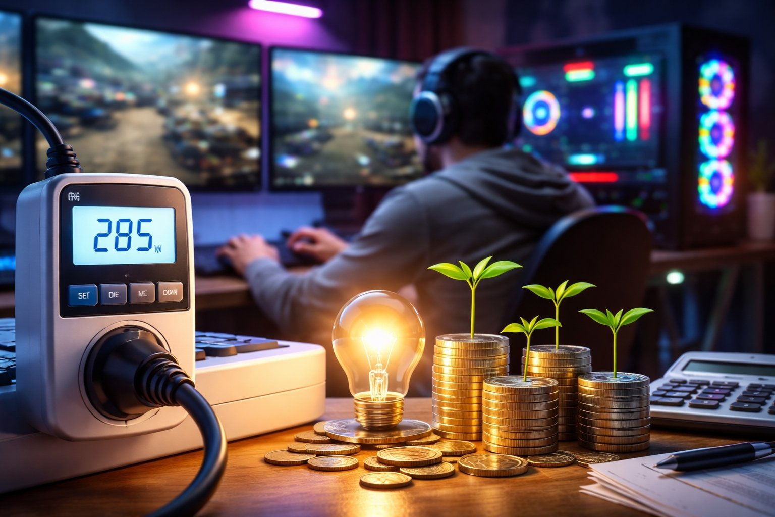 Estimation consommation gamer pocketpcparadise.com