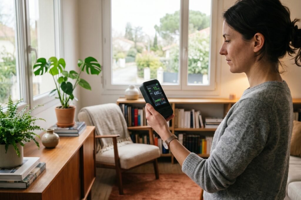 Comment mesurer la qualité de l'air dans une maison