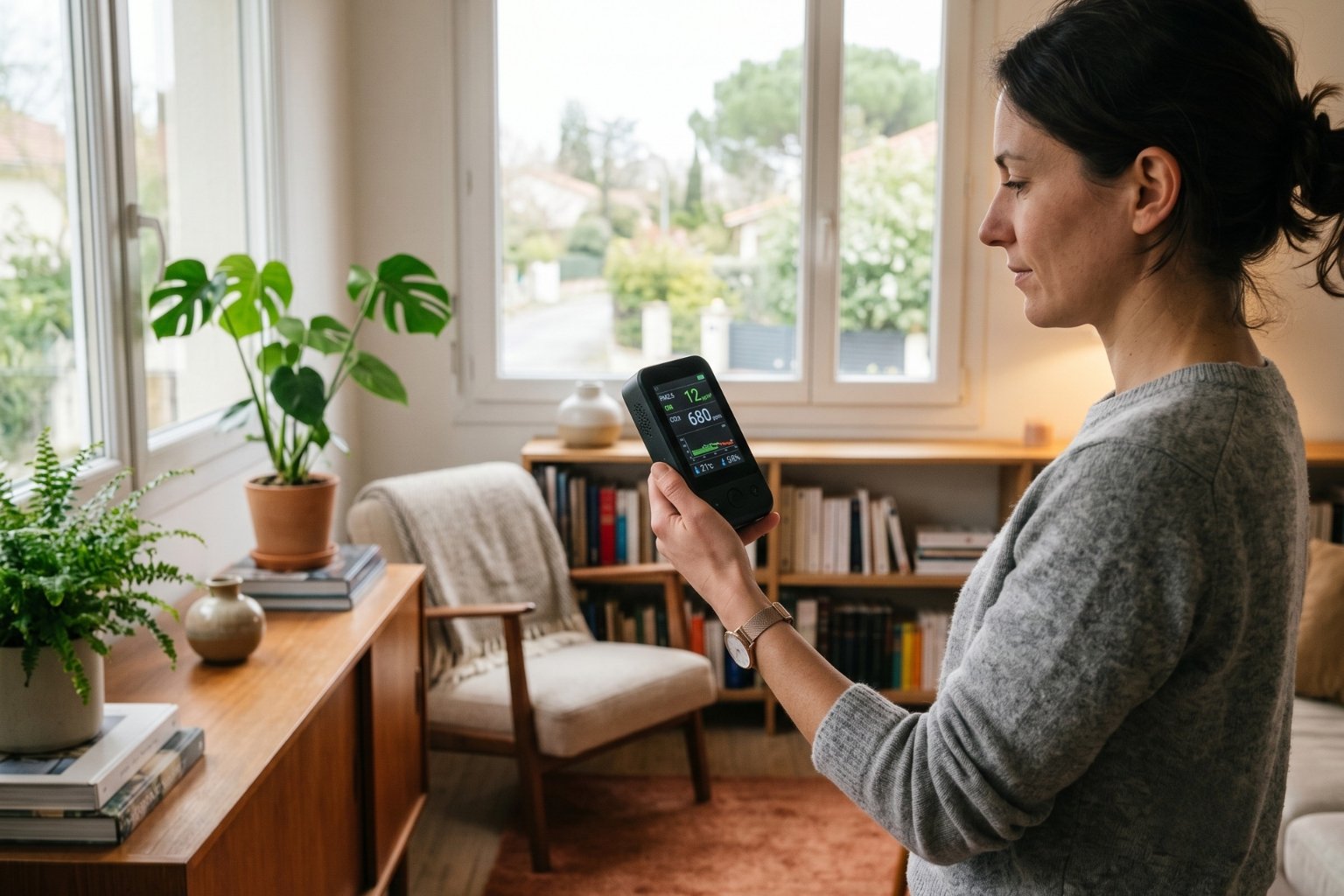 Comment mesurer la qualité de l'air dans une maison