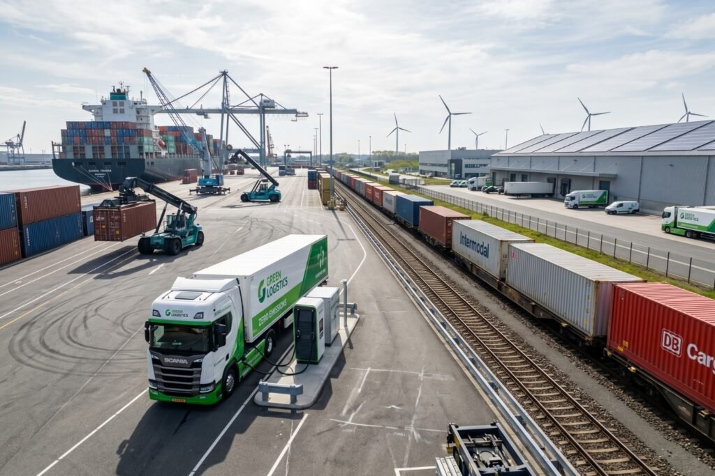 Comment réduire empreinte carbone transports de marchandise