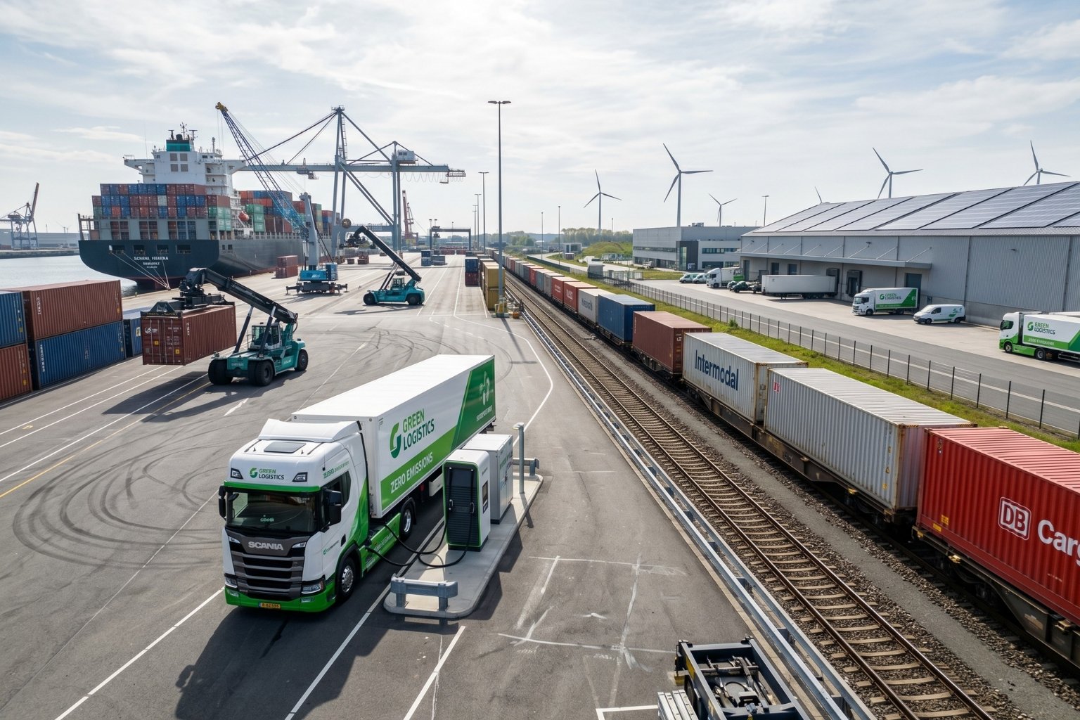 Comment réduire empreinte carbone transports de marchandise