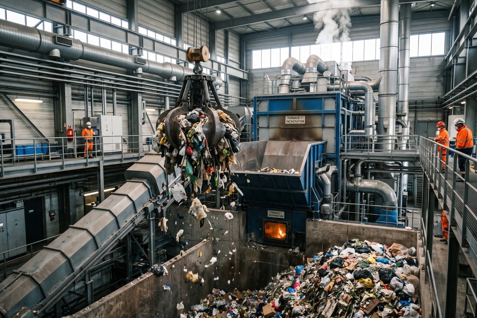 Comment sont traités les déchets non recyclables