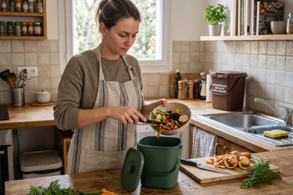 Où mettre ses déchets alimentaires