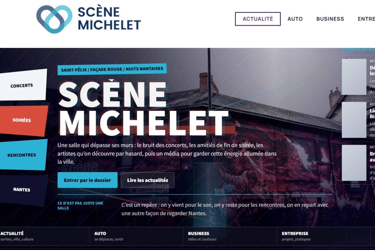Scenemichelet.com site web