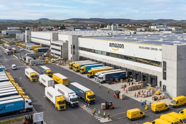 Combien Amazon compte-t-il d'entrepôts en France