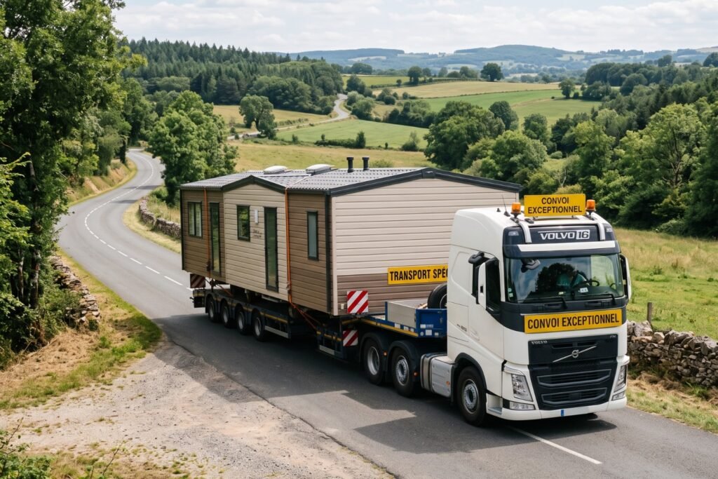 Combien coûte le transport d'un mobil home