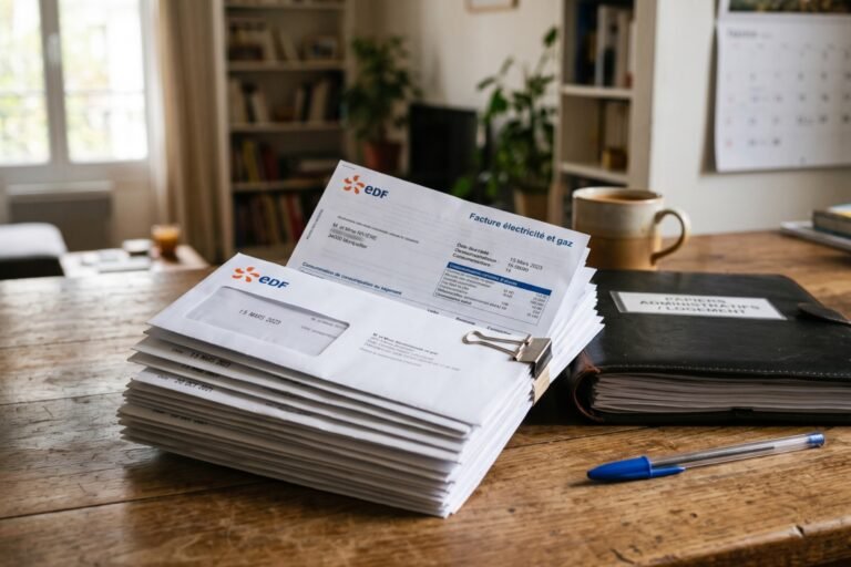 Combien de temps garder les factures EDF