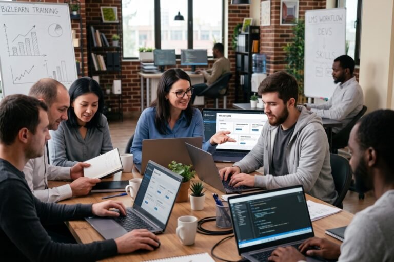 Comment former équipe logiciel BizLearn LMS