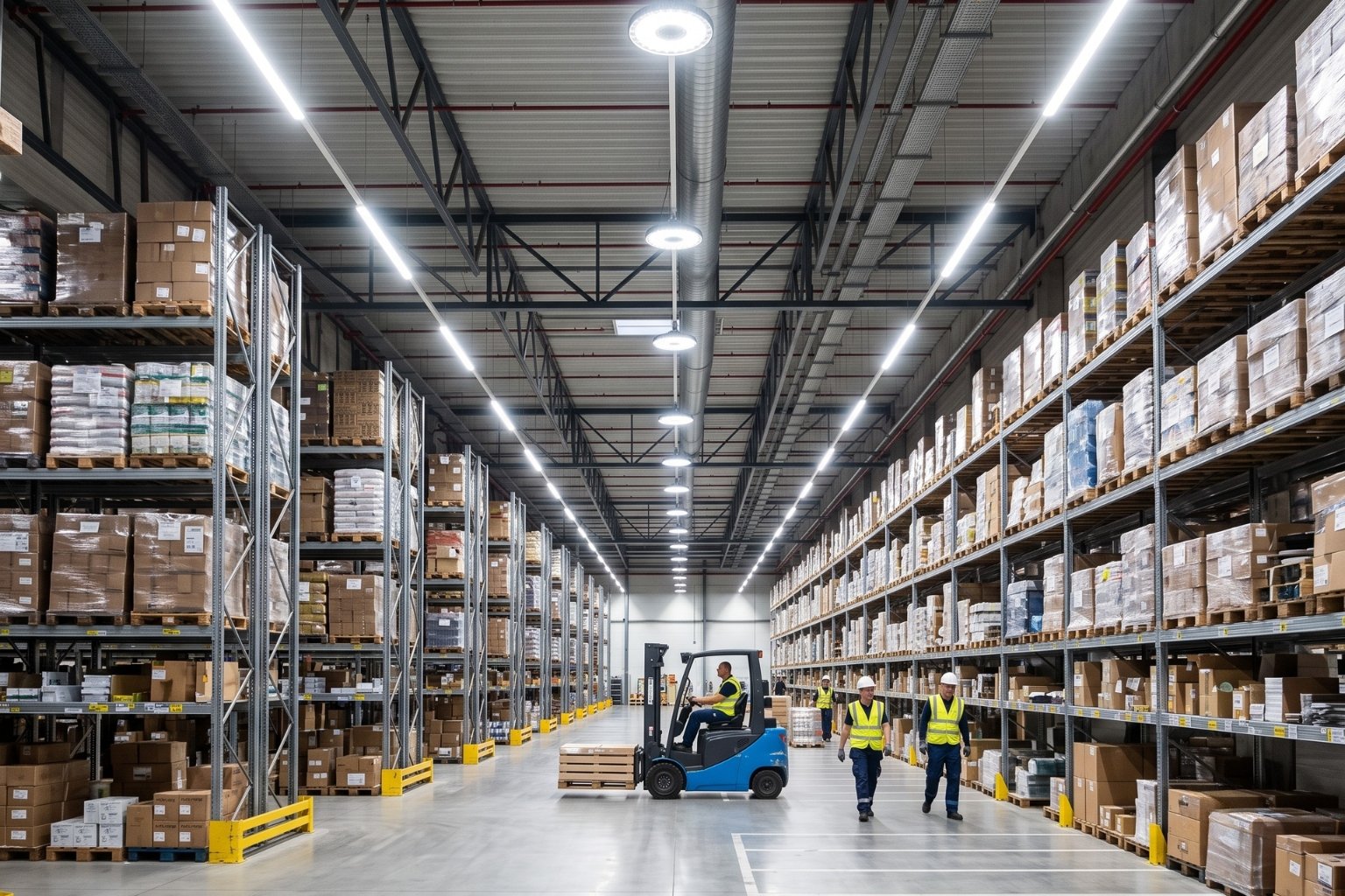 Quelle LED choisir pour un entrepôt