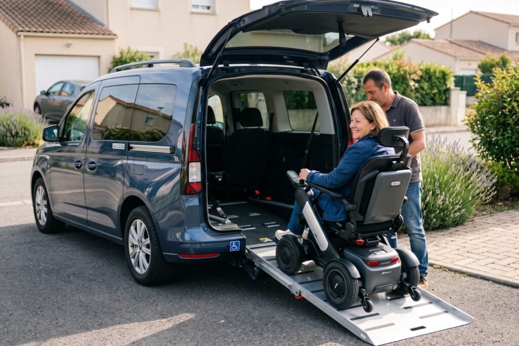 Quelle voiture pour transporter fauteuil roulant électrique