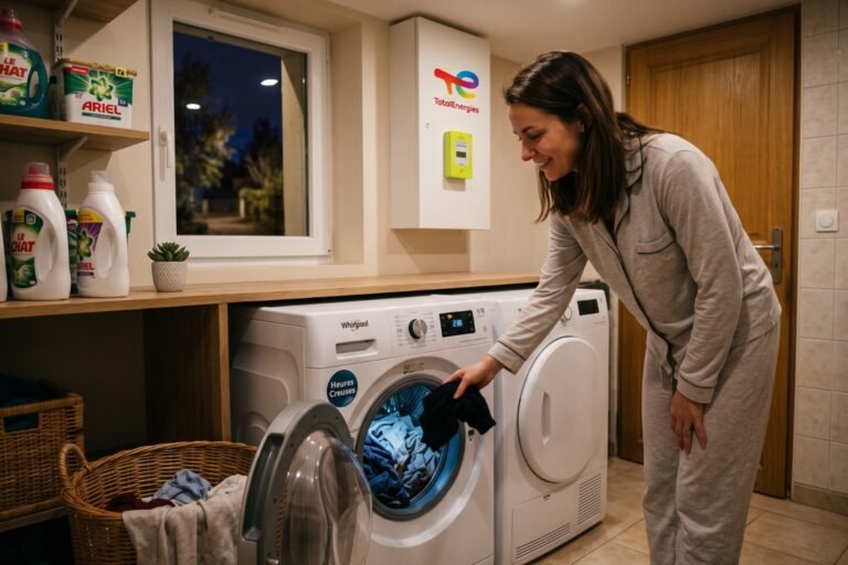 Quelles sont les heures creuses chez total énergie